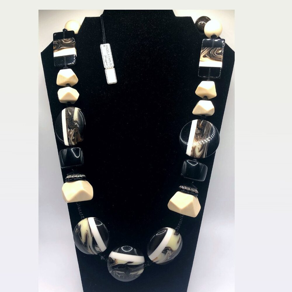 Angela Caputi Designer Italy Necklace & Earrings NWT